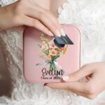 Celebrate New Beginnings – Birth Flower Graduation Jewelry Box – A Cherished Keepsake for Her Journey - Image 7