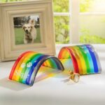 Embrace Their Memory – Glass Rainbow Bridge Pet Memorial – A Tender Tribute for Cherished Companions - Image 6