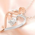 Celebrate New Beginnings – Rose Heart Graduation Necklace with Initial Charm – For Daughters, Sisters & Dreamers of 2024 - Image 5