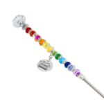 Rainbow Bridge Pet Memorial Stake for cherished companions