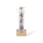 Pet photo memorial gift in a glass bottle