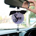Shimmering Moments – Custom Glitter Rear View Mirror Charm – For Loved Ones on Every Journey - Image 2