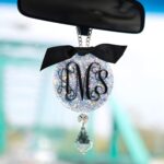 Shimmering Moments – Custom Glitter Rear View Mirror Charm – For Loved Ones on Every Journey - Image 5