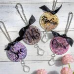 Shimmering Moments – Custom Glitter Rear View Mirror Charm – For Loved Ones on Every Journey - Image 6
