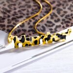 Embrace Your Wild Spirit – Custom Leopard Name Necklace – For Those Who Dare to Stand Out - Image 5