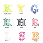 Carry Your Story – Custom Name Acrylic Backpack Tag with Colorful Tassel – For Students & Adventurers - Image 2