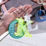 Carry Your Story – Custom Name Acrylic Backpack Tag with Colorful Tassel – For Students & Adventurers - Image 7