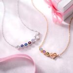 Carry Their Love Close – Birthstone Necklace for Mom’s Heartfelt Embrace - Image 5