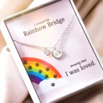 Carry Their Rainbow Spirit – Memorial Pet Necklace – A Loving Tribute for Cherished Companions - Image 2