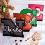 Treasure Their Name and Savings – Custom Letter Money Bank – For Little Dreamers and Thoughtful Givers - Image 3