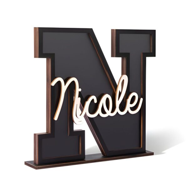 Custom letter money bank for little dreamers