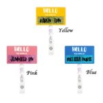 Carry Your Identity with Joy – Custom Name Badge Tag – For Everyday Moments and Team Spirit - Image 11