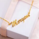 Carry Your Story Close – Custom Name Necklace & Brooch Set – A Timeless Treasure for Her - Image 10