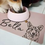 Celebrate Your Beloved Companion – Custom Pet Food Mat – For Cherished Moments at Mealtime - Image 5