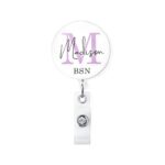 Shine with Every Step – Custom Retractable Badge Reel with Carabiner Clip – For Nurses, Doctors, Teachers, and Students - Image 11