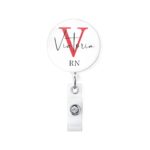 Shine with Every Step – Custom Retractable Badge Reel with Carabiner Clip – For Nurses, Doctors, Teachers, and Students - Image 4
