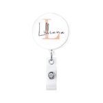 Shine with Every Step – Custom Retractable Badge Reel with Carabiner Clip – For Nurses, Doctors, Teachers, and Students - Image 8