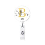 Shine with Every Step – Custom Retractable Badge Reel with Carabiner Clip – For Nurses, Doctors, Teachers, and Students - Image 10