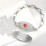Stay Safe in Style: Custom Medical Alert Identification Bracelet for Everyday Assurance - Image 3