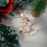 Celebrate Family Love – Custom Christmas Tree Necklace – A Cherished Holiday Keepsake for Her - Image 9