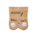 Custom flannel golf ball sack for golf lovers