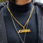 Embrace Your Unique Style – Embroidered Texture Name Necklace – For Trendsetters and Urban Souls - Image 11