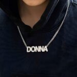 Embrace Your Unique Style – Embroidered Texture Name Necklace – For Trendsetters and Urban Souls - Image 12