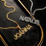 Embrace Your Unique Style – Embroidered Texture Name Necklace – For Trendsetters and Urban Souls - Image 8