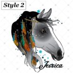 Carry the Spirit of the Wild – Custom Stainless Steel Horse Water Bottle – For Adventurous Horse Lovers - Image 3