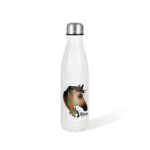 Custom stainless steel horse water bottle for horse lovers