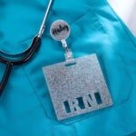 Shine with Glamour: Custom Glitter ID Badge Reel with Matching Badge Buddy - Image 2