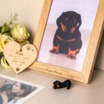 Hold Their Paw Forever – Custom Pet Photo Frame & Heartfelt Wooden Plaque – For Cherishing Your Beloved Companion - Image 3