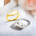 Embrace Eternal Blooms – Birth Flower Ring to Celebrate Her Unique Story and Love - Image 3