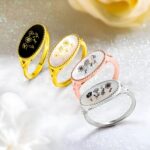Embrace Eternal Blooms – Birth Flower Ring to Celebrate Her Unique Story and Love - Image 5