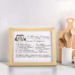 Carry Their Legacy – Handwritten Recipe & Letter Wood Sign – A Treasured Keepsake for Family Memories - Image 2