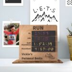 Celebrate Every Stride – Custom Runner's Record Board – For Those Who Chase New Personal Bests - Image 4