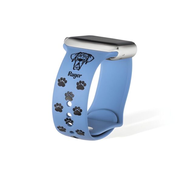 Custom pet avatar watch band for pet lovers