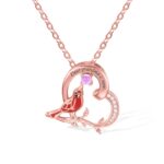 Embrace Eternal Memories – Cardinal Heart Pendant Necklace – For Remembering Loved Ones - Image 3