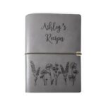 Treasure Your Family Flavors – Custom Leather Recipe Book – For Cherished Home Cooks & Heirloom Memories - Image 2