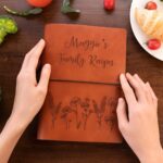 Treasure Your Family Flavors – Custom Leather Recipe Book – For Cherished Home Cooks & Heirloom Memories - Image 4