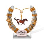 Carry Their Spirit Close – Handcrafted Horseshoe Memorial Keepsake – For Cherished Horse Lovers - Image 2