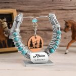 Carry Their Spirit Close – Handcrafted Horseshoe Memorial Keepsake – For Cherished Horse Lovers - Image 3