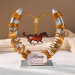 Carry Their Spirit Close – Handcrafted Horseshoe Memorial Keepsake – For Cherished Horse Lovers - Image 5