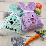 Make Easter Sweeter with a Personalized Bunny Treat Bag – Reusable Embroidered Snack Bag for Kids, Teens & Adults - Image 2