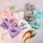 Make Easter Sweeter with a Personalized Bunny Treat Bag – Reusable Embroidered Snack Bag for Kids, Teens & Adults - Image 4