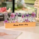 Illuminate Her Heart – Custom Floral Letter Night Light – A Tender Gift for Mom, Wife, or Girlfriend - Image 2