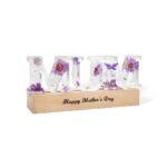 Illuminate Her Heart – Custom Floral Letter Night Light – A Tender Gift for Mom, Wife, or Girlfriend - Image 7