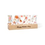 Custom floral letter night light for heartfelt gifting