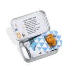 Carry Comfort Close – Little Bear in a Box with Hand-Sewn Quilt – A Soothing Companion for Children’s Special Moments - Image 2