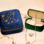 Embrace the Stars – Velvet Jewelry Travel Case with Custom Constellation – For Cherished Women on Special Days - Image 4